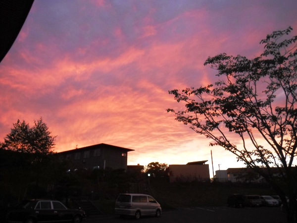 今日の夕焼け～2014年10月06日